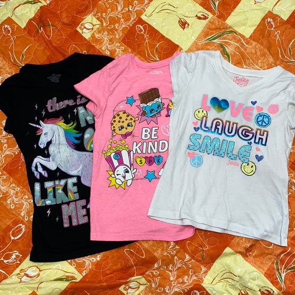 Justice Other - 3 for $20 Set of 3 Girls shirts size 10